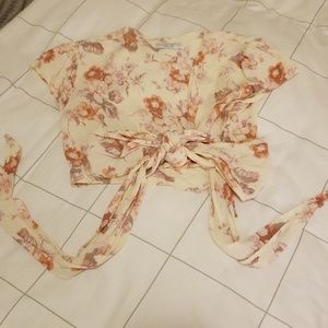 Flynn Skye wrap me up blouse